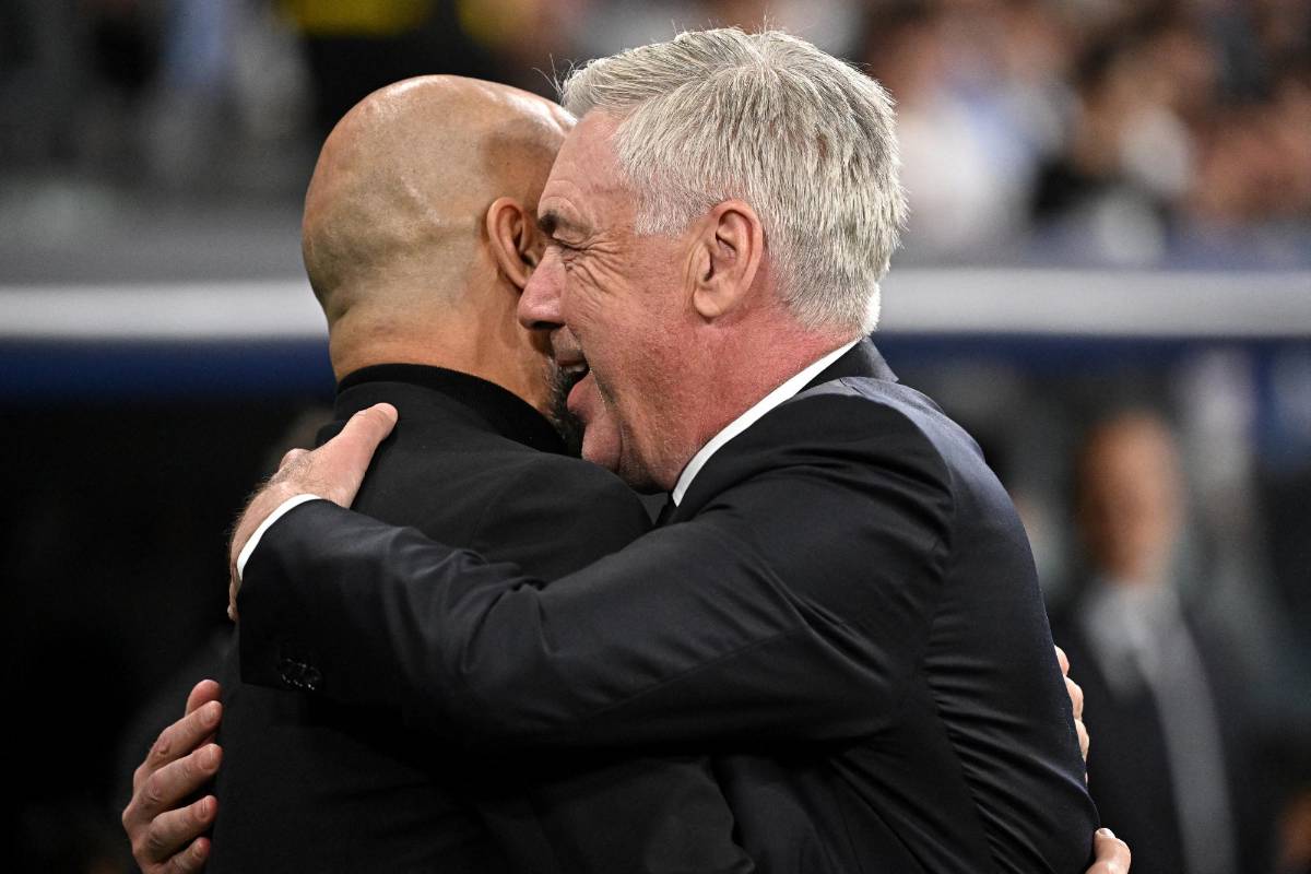 Real Madrid - City: Guardiola explota en el Bernabéu, el extraño gesto de Ancelotti y el cruce de Vinicius con rival