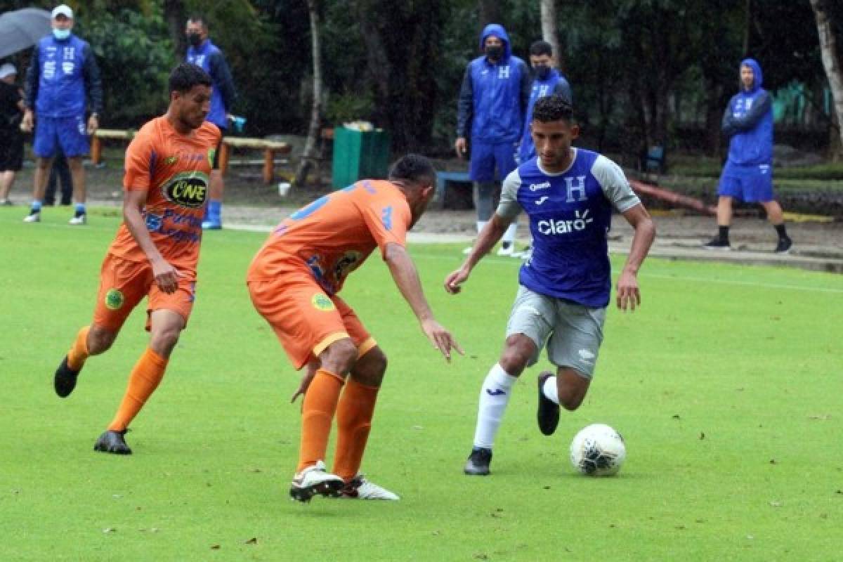 Sub-23 de Honduras golea 3-0 al Parrillas One en duelo de ensayo de cara al Preolímpico en Guadalajara