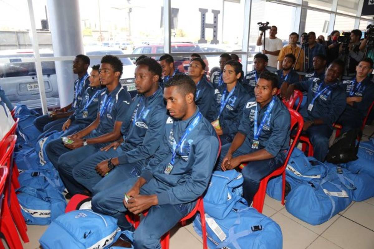 Las mejores imágenes del recibimiento de la Selección Sub-20