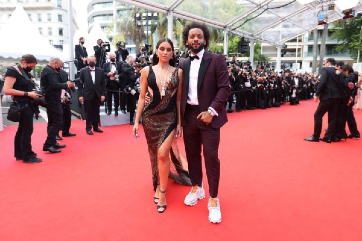 El provocativo vestido de Clarisse Alves, esposa de Marcelo en el Festival de Cannes