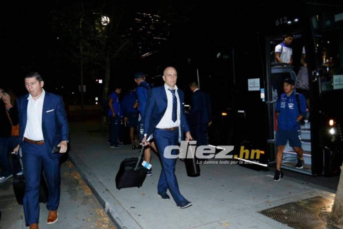 Rostros tristes, abatidos y un desertor: Así fue la llegada de Honduras a Los Ángeles