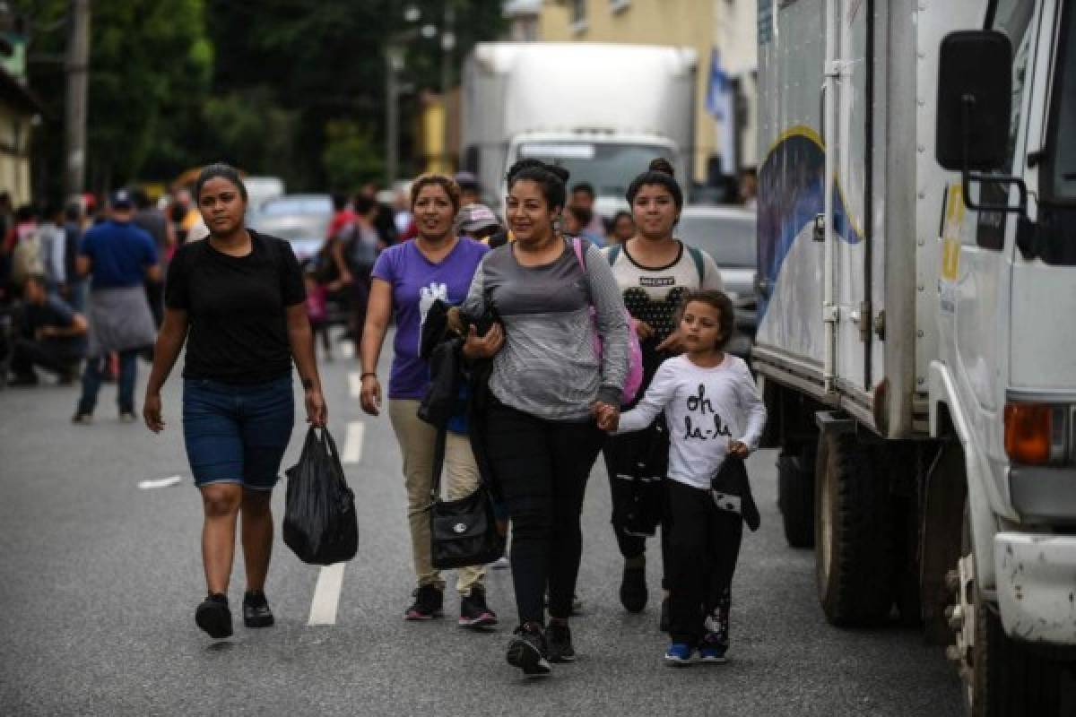 Así va la caravana de migrantes hondureños rumbo a Estados Unidos