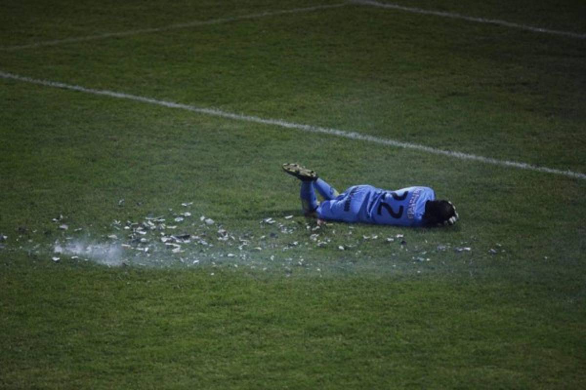 Las fotos más polémicas de los últimos clásicos Real España-Olimpia