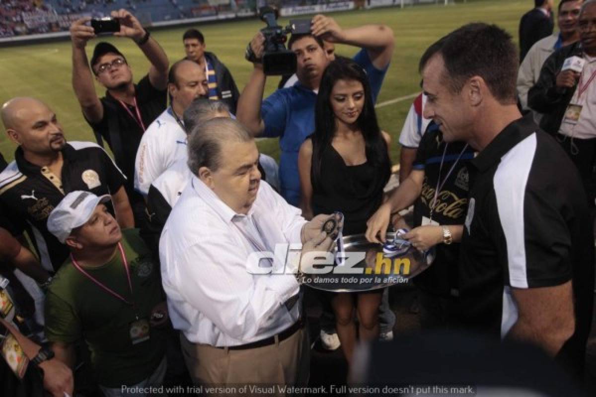 Rafael Ferrari, el presidente más laureado que tuvo Olimpia y el fútbol hondureño