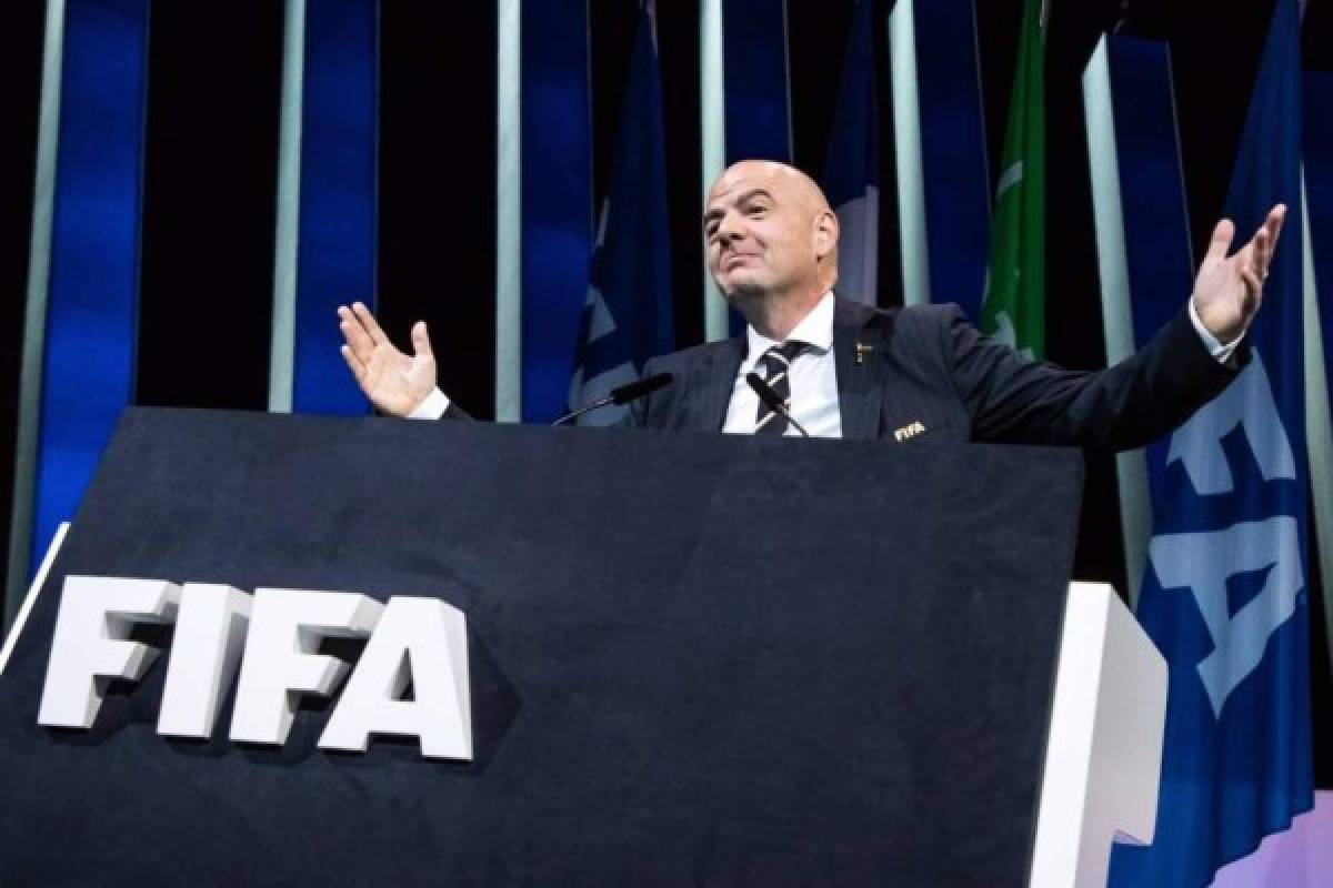 Infantino: 'Nos gustaría que mañana pudíeramos tener fútbol pero desafortunadamente no es posible'