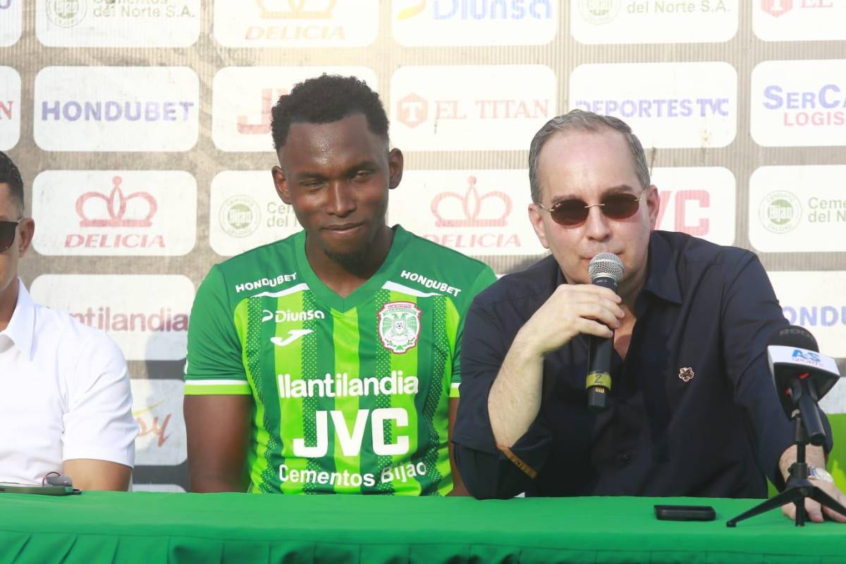 Presentación de Alberth Elis en Marathón: Abrazos, lealtad y recuerdo de Orinson