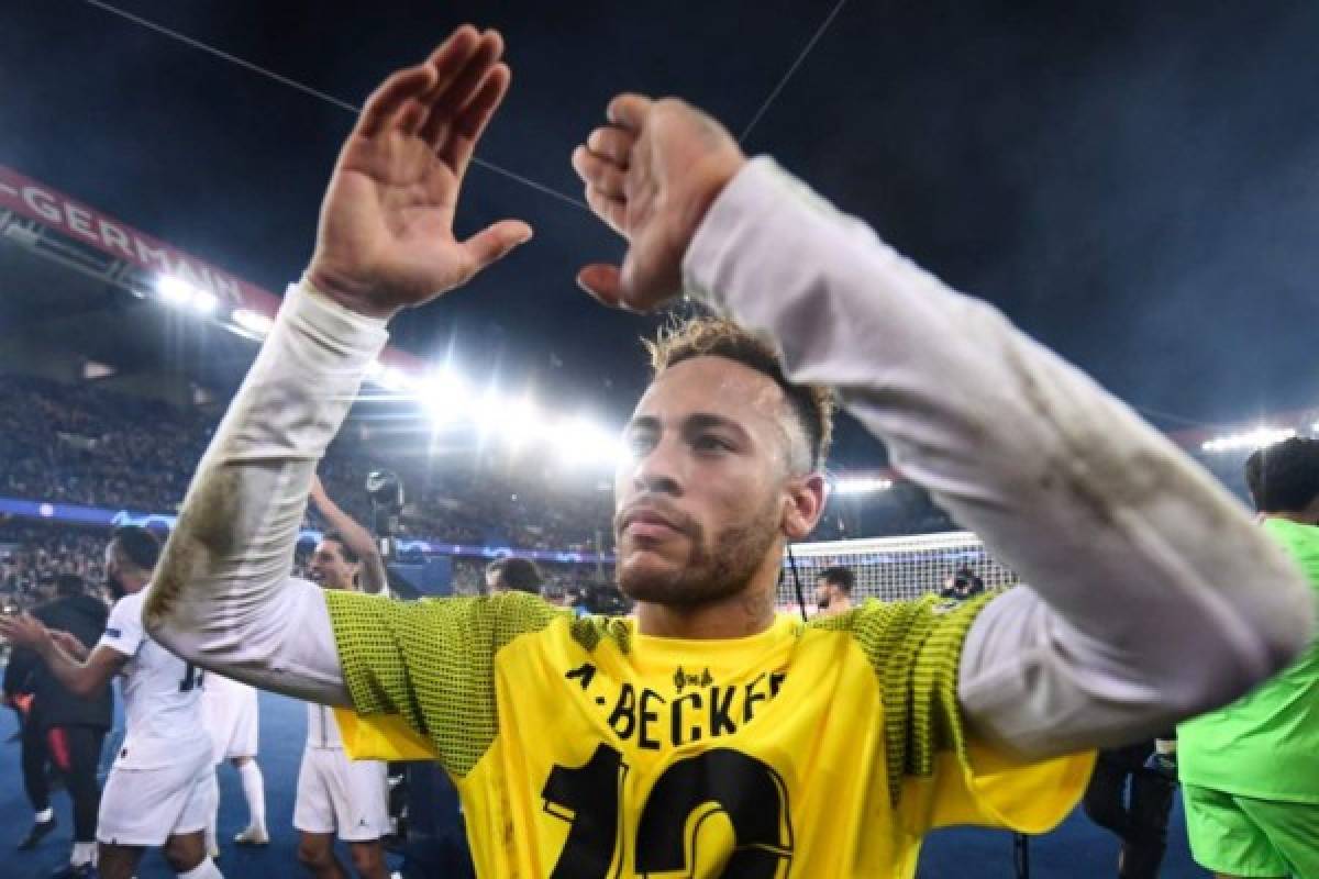 EN FOTOS: La exhibición de Neymar frente a celebridades en Champions