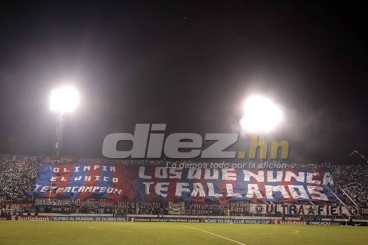 Las imágenes que no viste en televisión del Olimpia-Pachuca