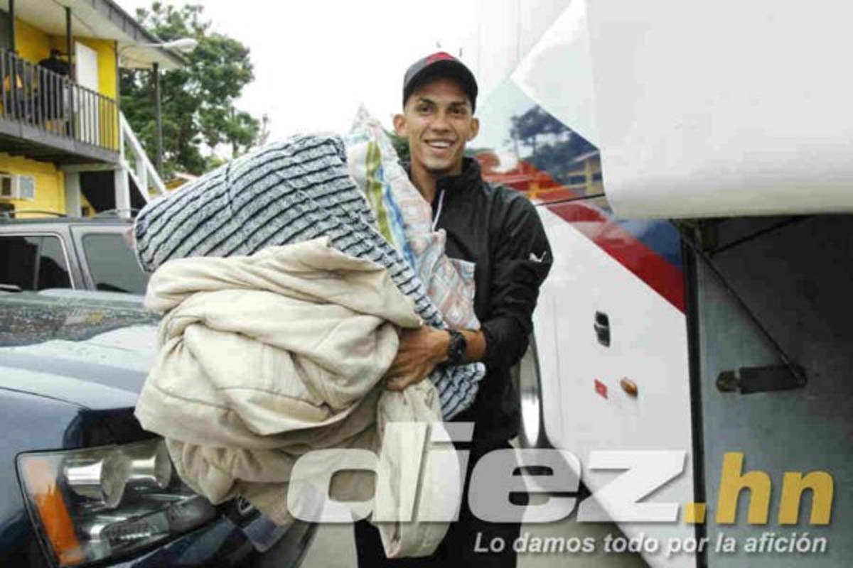 EN FOTOS: Real España viajó bien 'encobijado' a Tegucigalpa