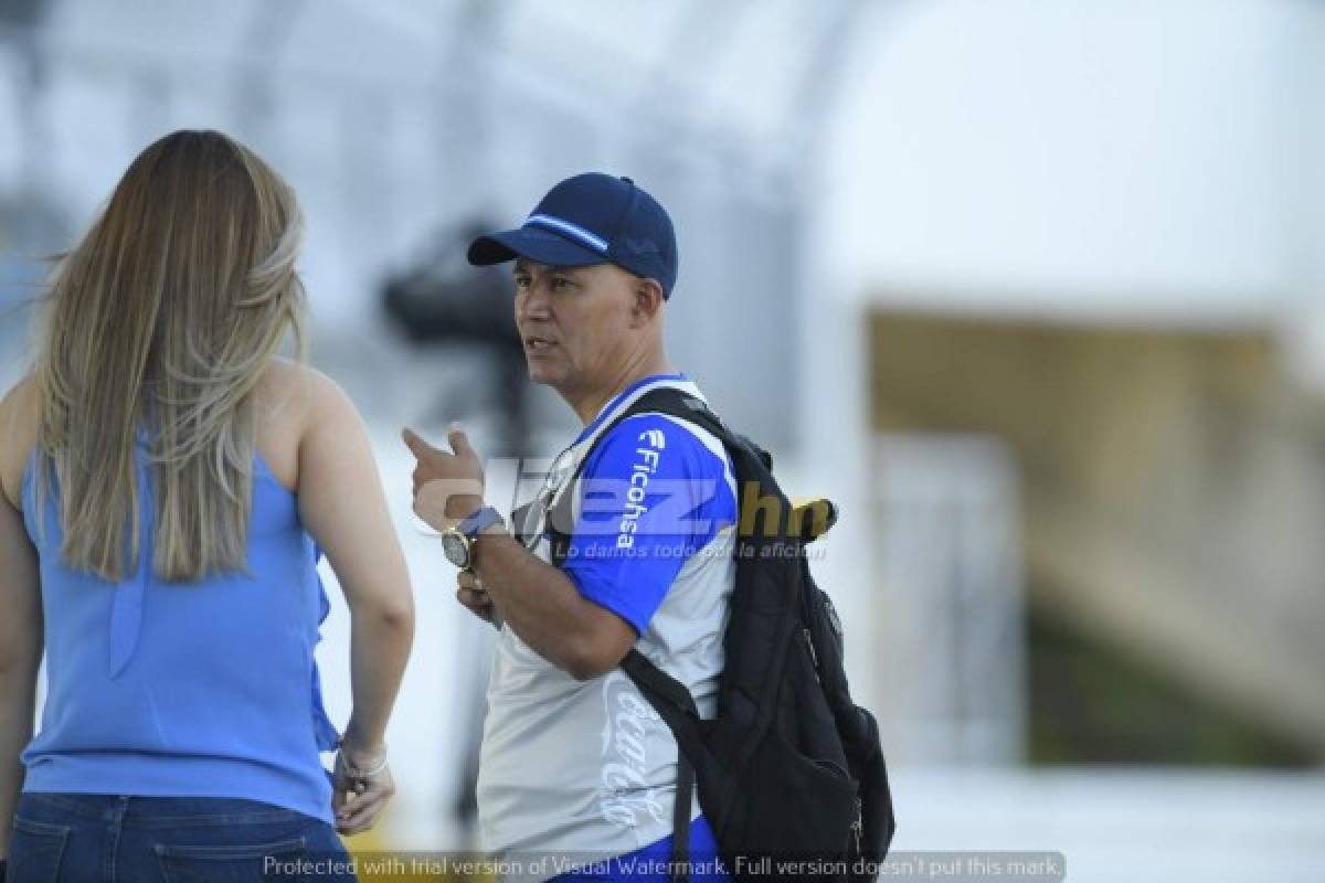 FOTOS: !Se completó la Selección de Honduras y Coito ya trabaja la táctica!