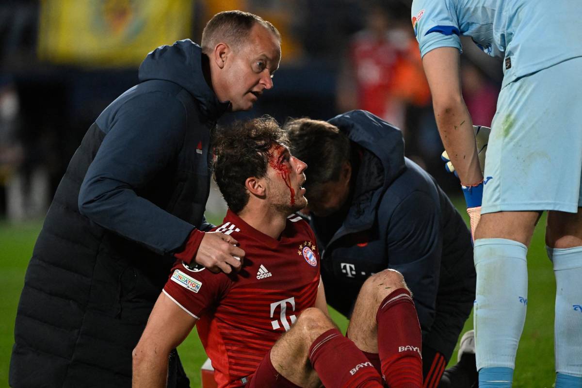 Las fotos de Champions: El regreso de Bale con Real Madrid, la sangre de Goretzka y ¿qué le mostraba Courtois a Benzema?