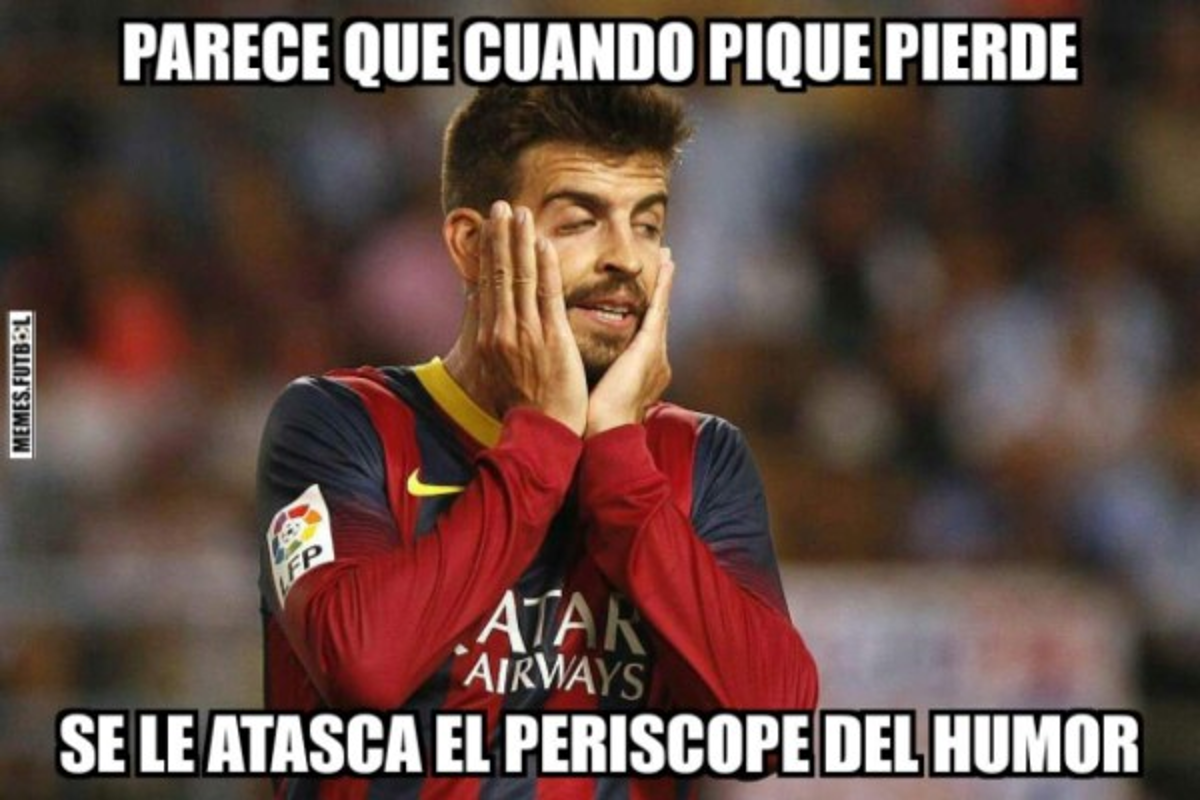 ¡Crueles! Barcelona pierde con Leganés y los memes atacan a Piqué