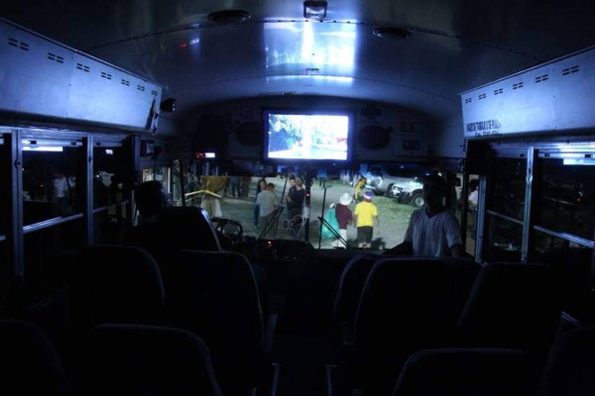 Las apariencias engañan: Los lujos del autobús que traslada al Real de Minas