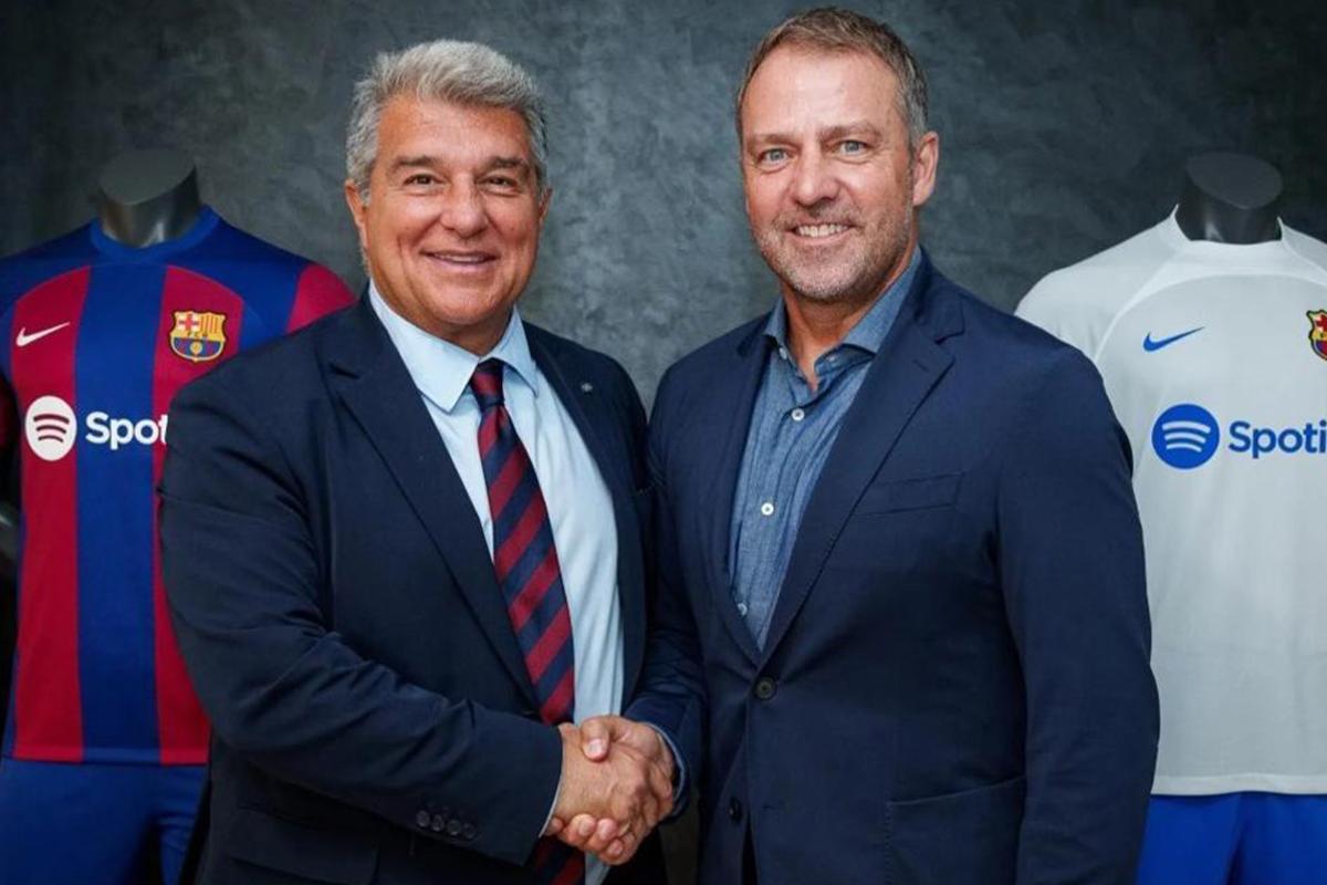Laporta revela el gran fichaje que podría cerrar el Barcelona: “Me gusta mucho, lo estamos trabajando con Flick”