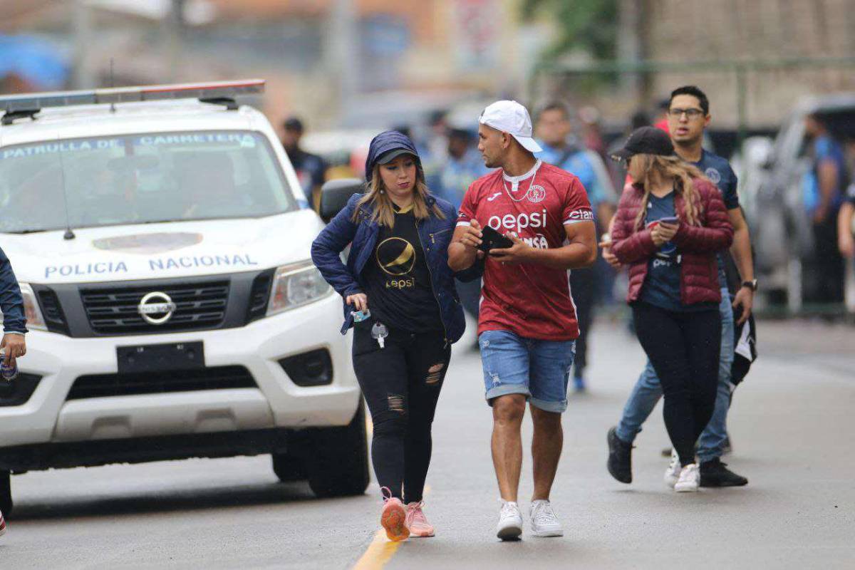 Aficionados de Motagua no tienen permitido ingresar al estadio Olímpico de San Pedro Sula.