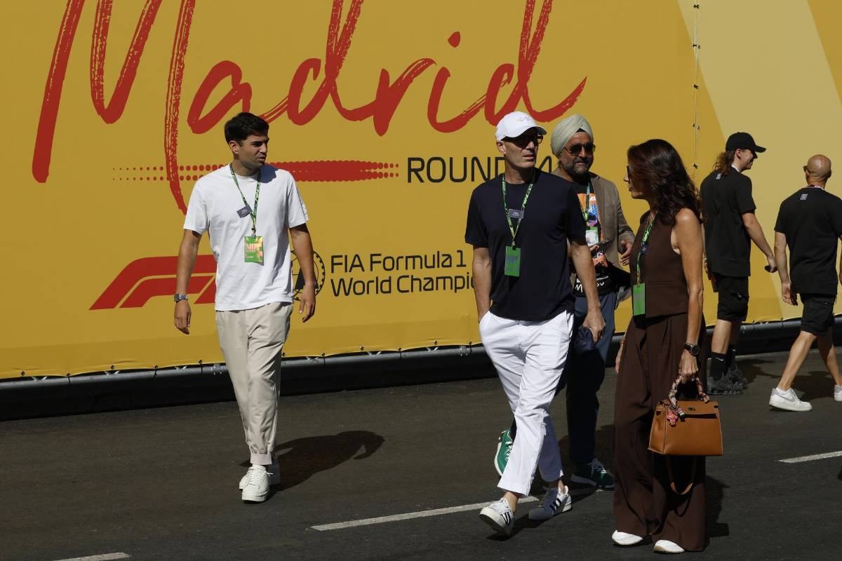 Virginia Fonseca, novia de Vinicius impacta en el Gran Premio de Madrid F1