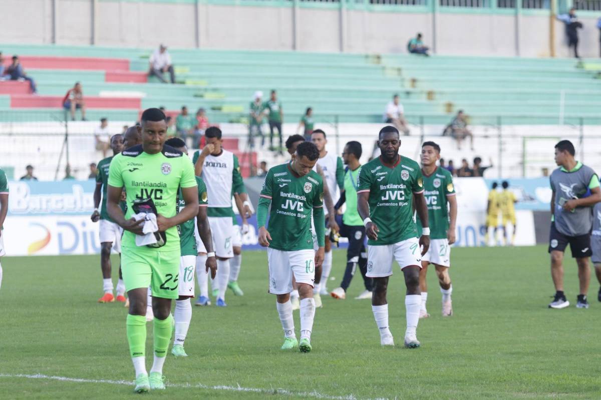 Tristeza del Chelito Martínez, jugador fue enyesado en el camerino y la joya de gol de Machuca en el Marathón-Génesis