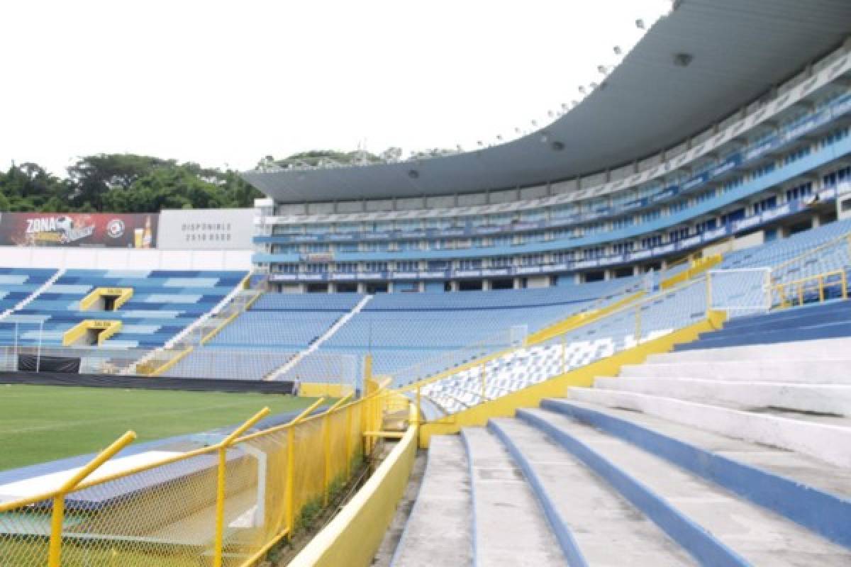 ¡Belleza! El Cuscatlán, escenario del partido Alianza-Platense por la Concacaf
