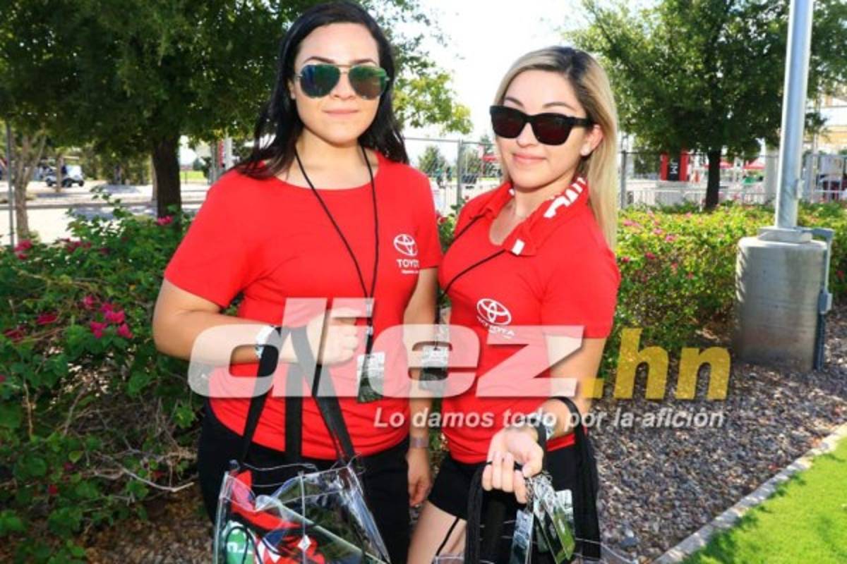 ¡Qué hermosas! Las bellezas del México-Honduras por Copa Oro