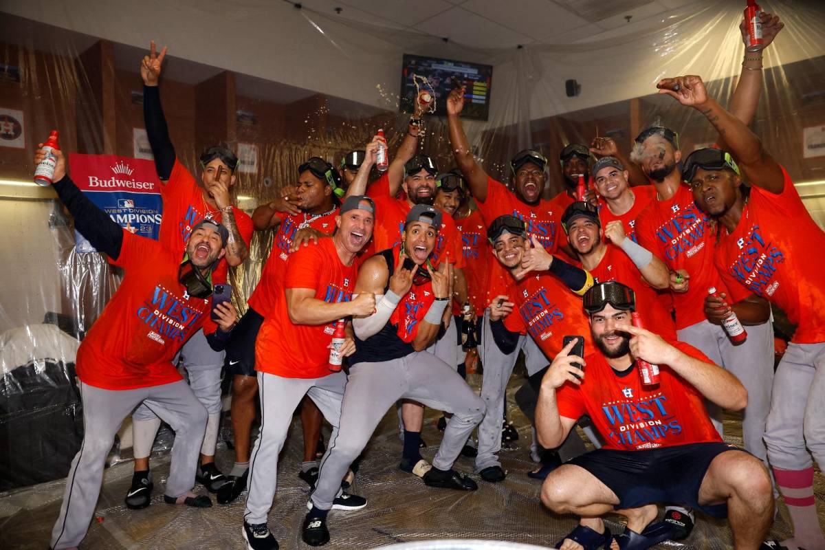 ¡Campeones divisionales! Astros y Mauricio Dubón conquistan el Oeste de la Americana y conocen su posible rival en playoffs