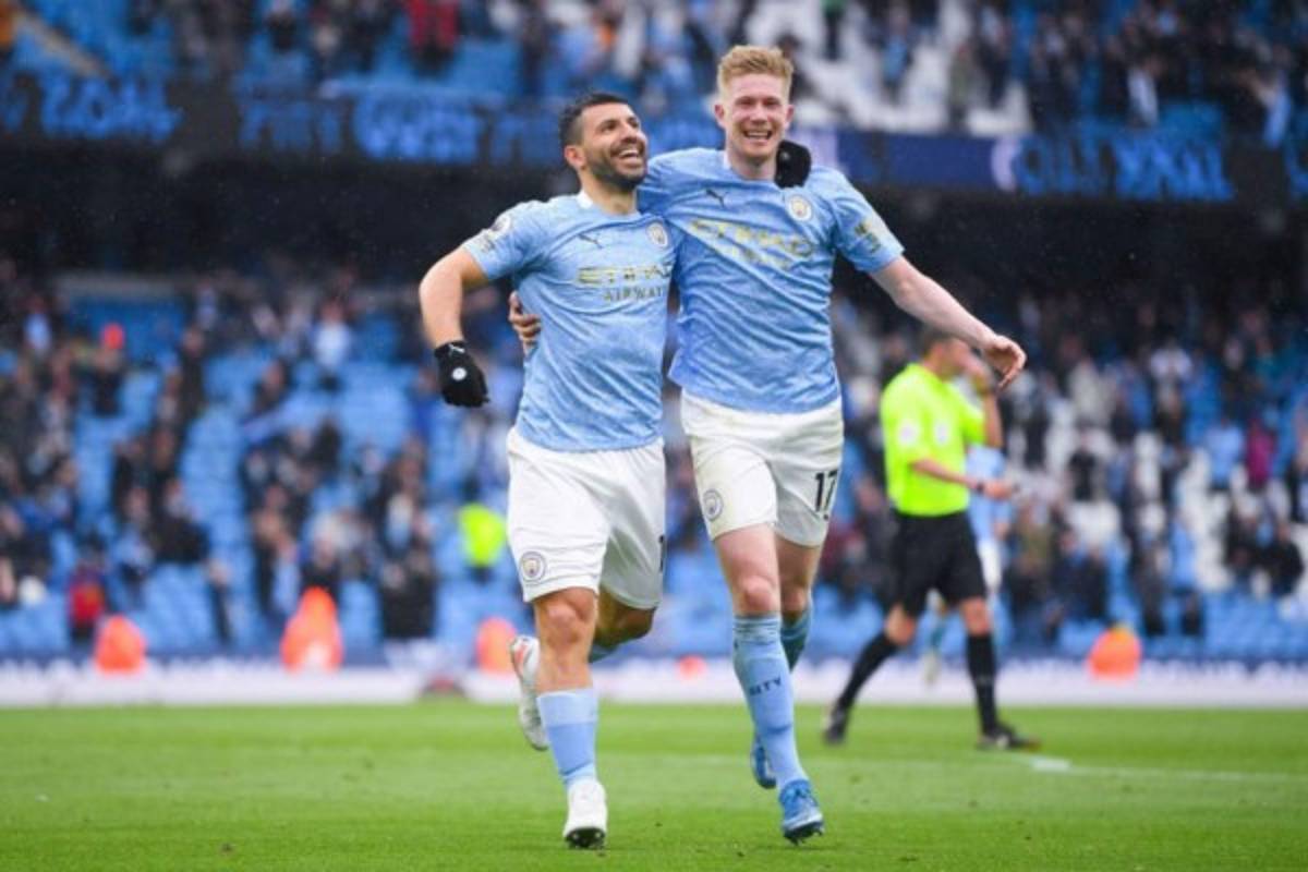 ¿Se va al Barcelona? La emotiva despedida del Manchester City al Kun Agüero en su estadio