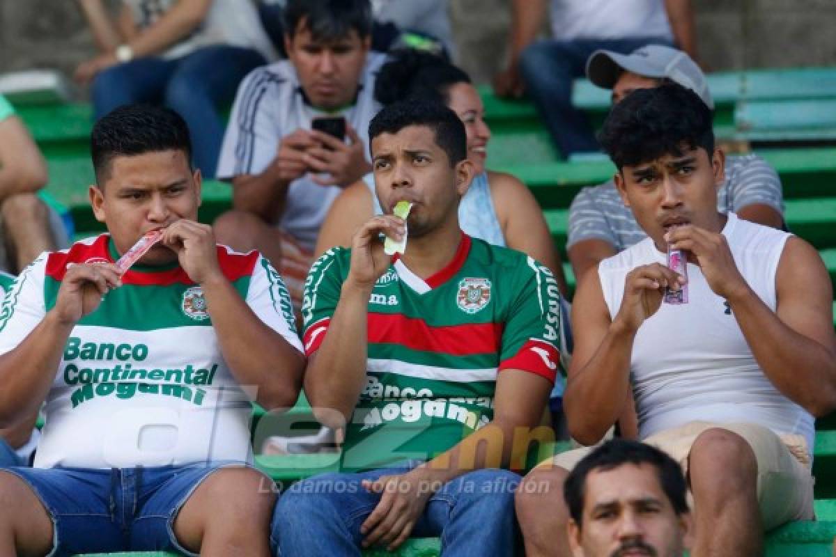 NO SE VIO POR TV: ¿Con quién celebró Estupiñán su primer gol en Motagua?