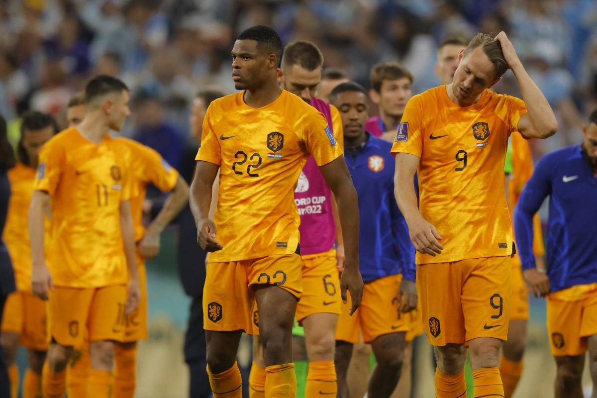 El llanto desenfrenado de Wout Weghorst, Van Dijk y Dumfries despedazados; la burla de Otamendi a Países Bajos