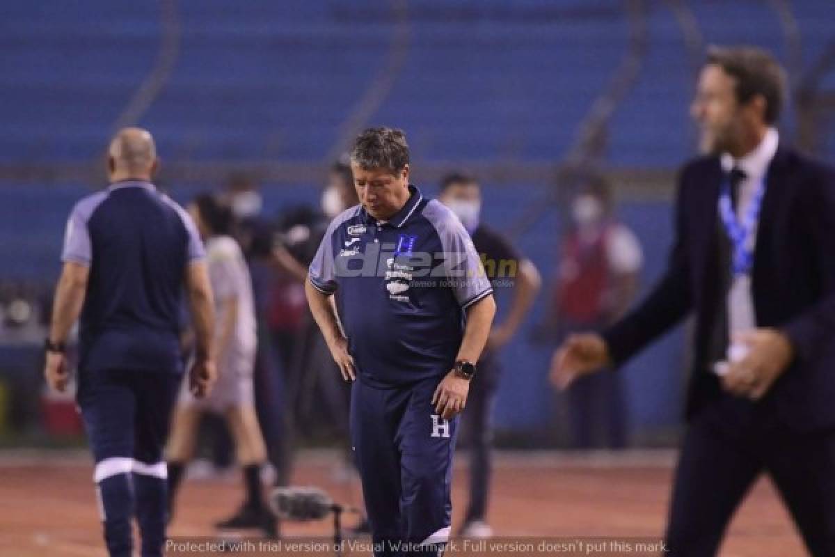 La noche que pintaba como fiesta y terminó en una pesadilla para 'Bolillo' Gómez en su debut con Honduras