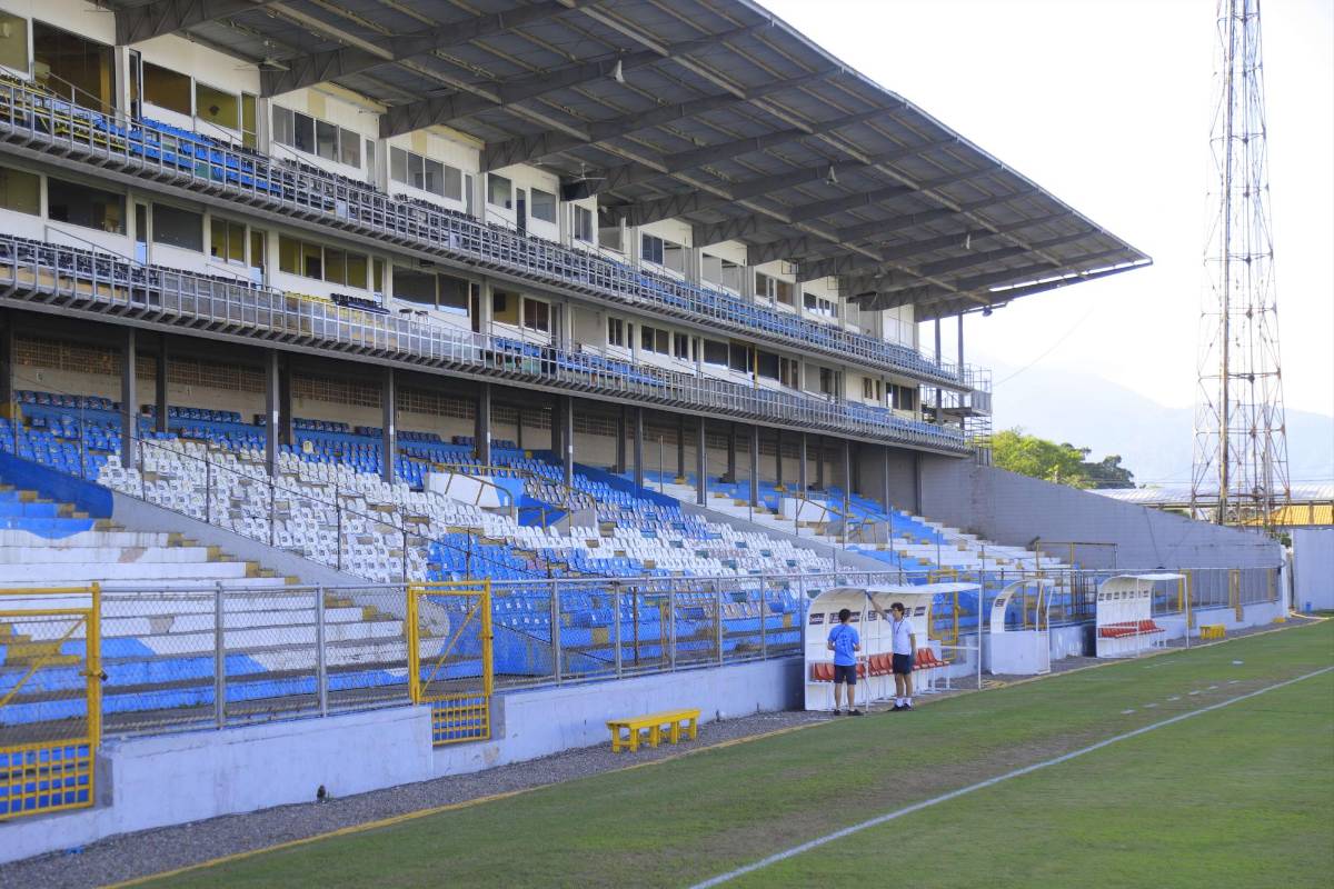 ¿Sigue dañado o en óptimas condiciones? Así luce el césped del estadio Morazán previo a los cuartos del Premundial Sub-20