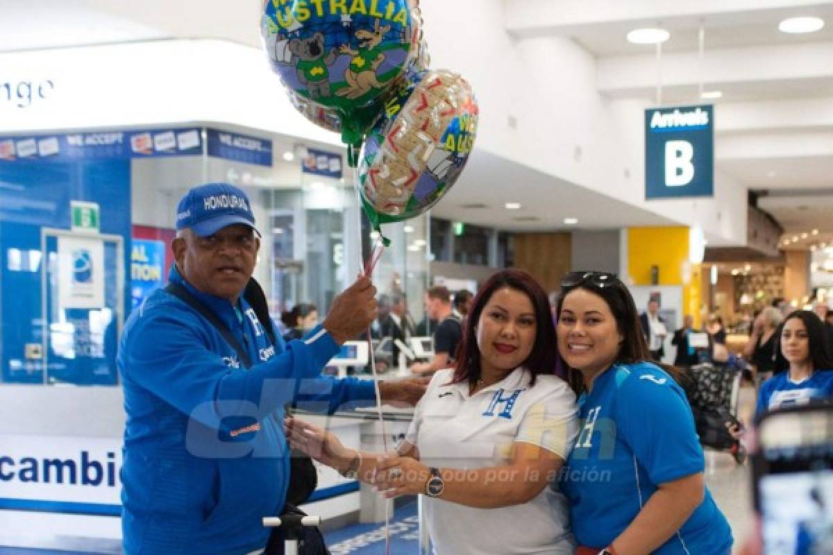 ¡QUÉ LINDO! El cálido recibimiento que le dieron a la Selección de Honduras en Sídney