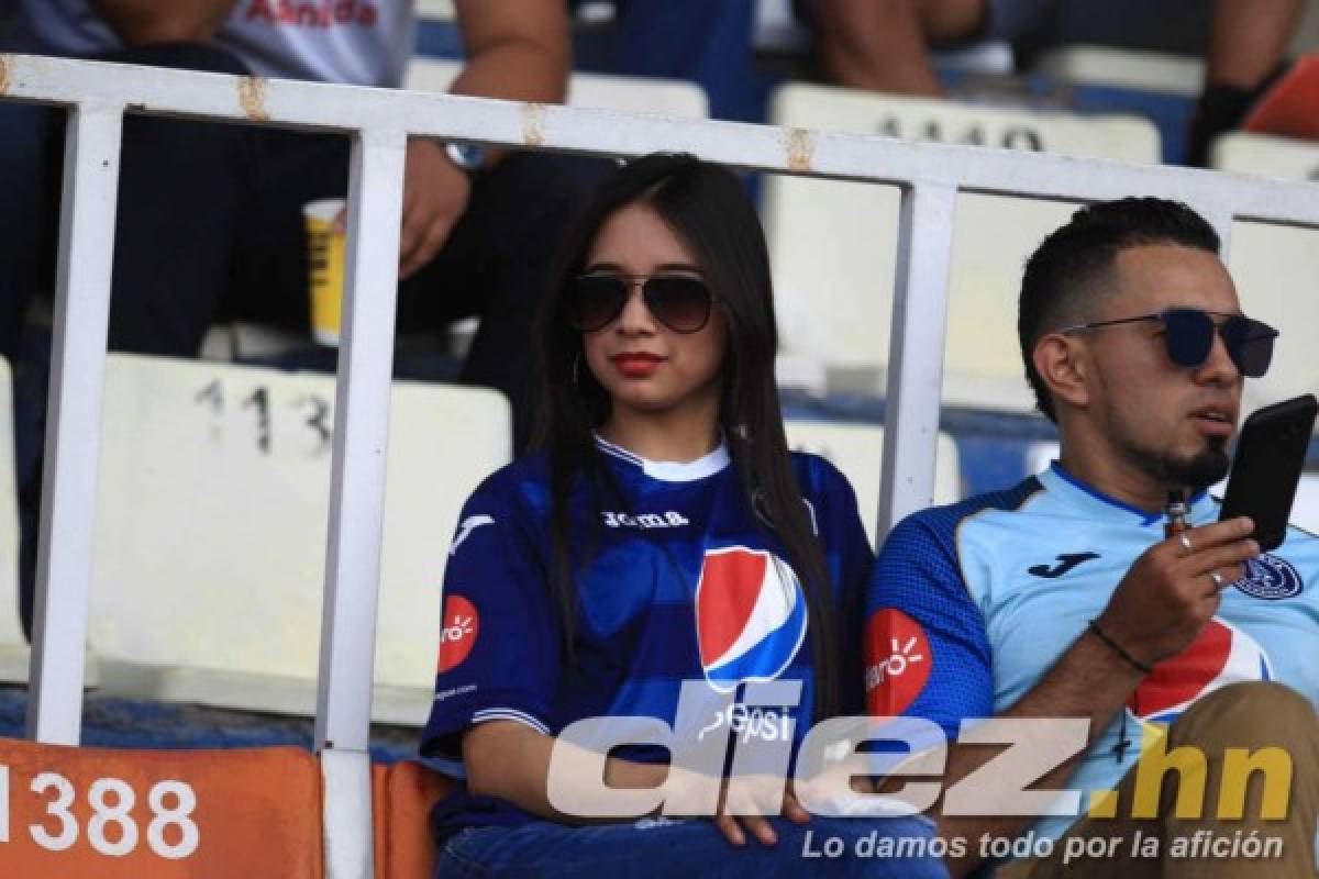 Fotos: La belleza que se hizo presente en el clásico Motagua-Olimpia