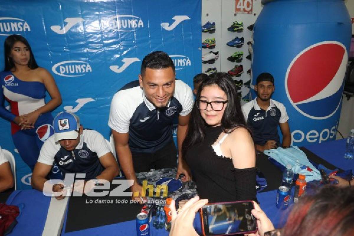 ¡Unidos por la pasión azul! Motagua compartió con sus aficionados