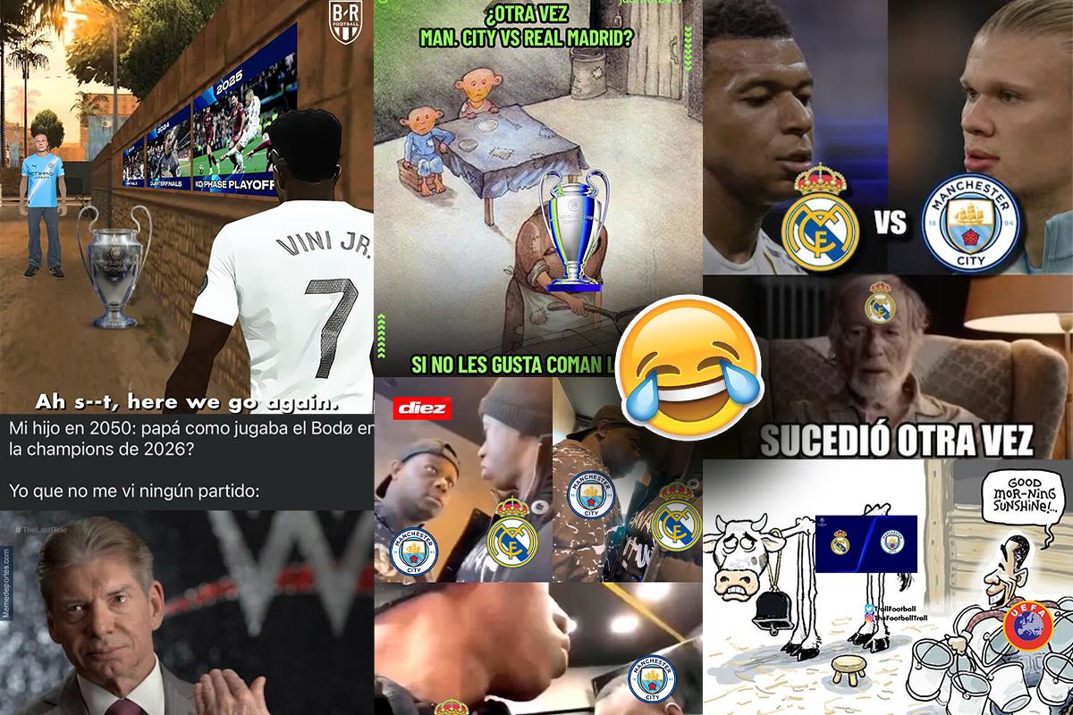 Otra vez un Real Madrid-Manchester City: los divertidos memes que dejó el sorteo de los octavos de la Champions