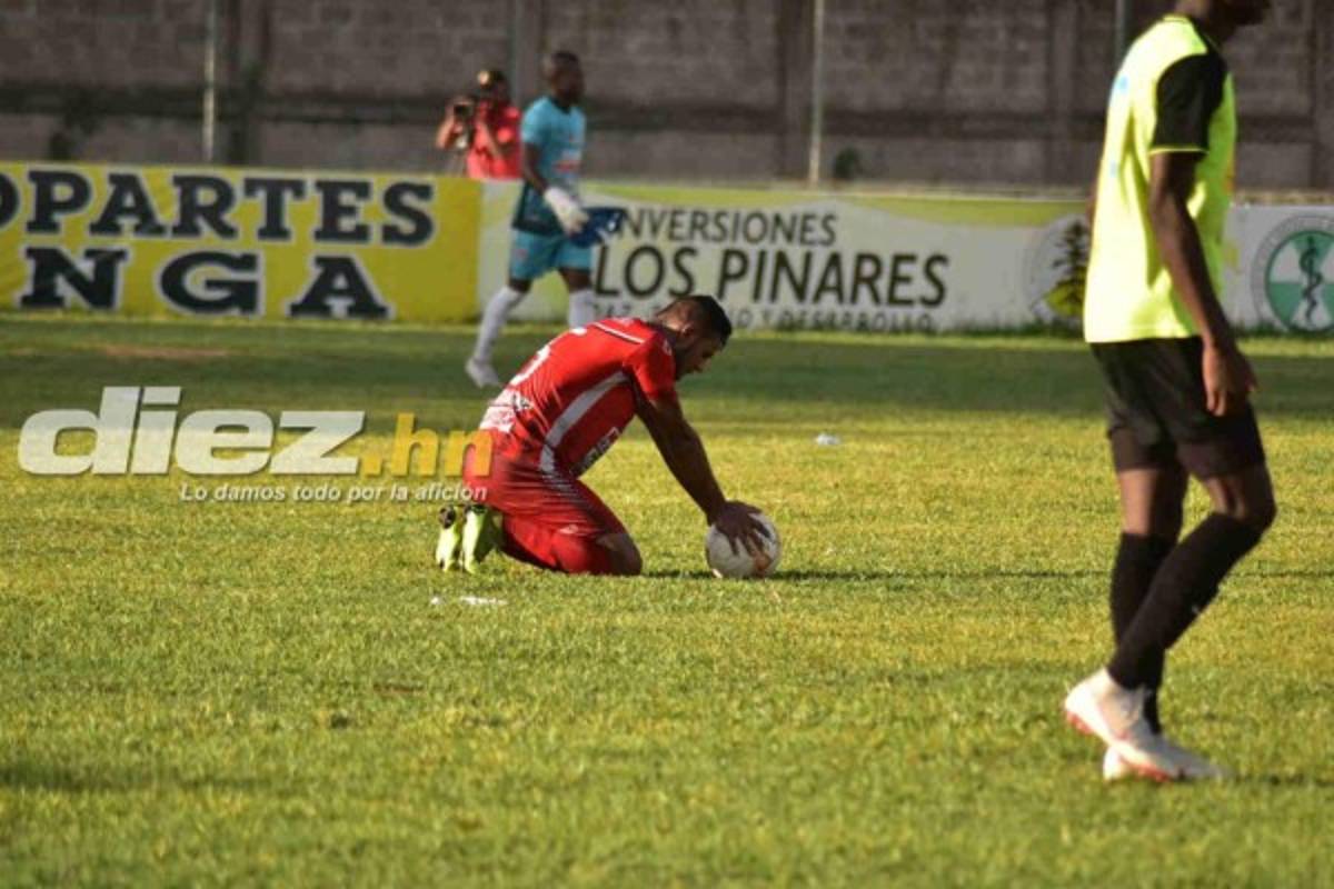 FOTOS: El júbilo y tristeza de la final de ida de la Liga de Ascenso de Honduras