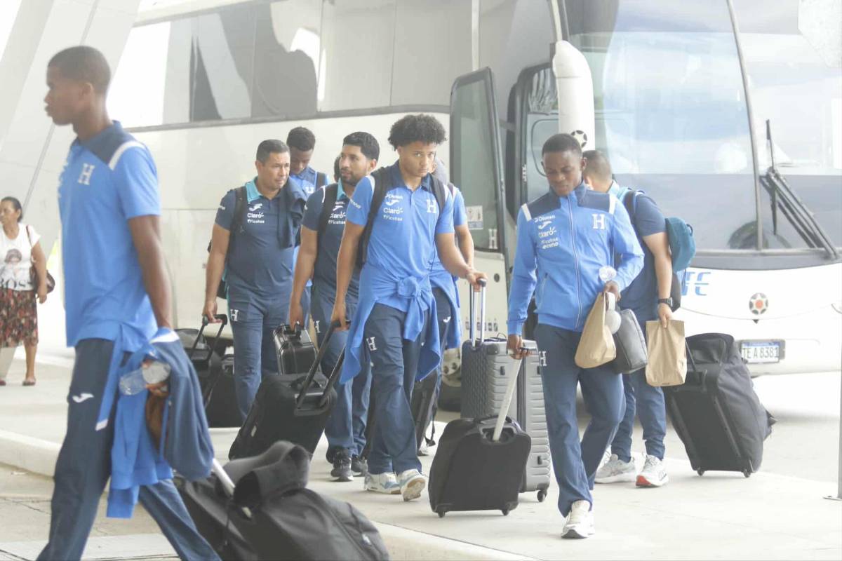 ¡Con el sueño intacto! La Sub-17 de Honduras partió a Qatar para cumplir el sueño de jugar una Copa del Mundo