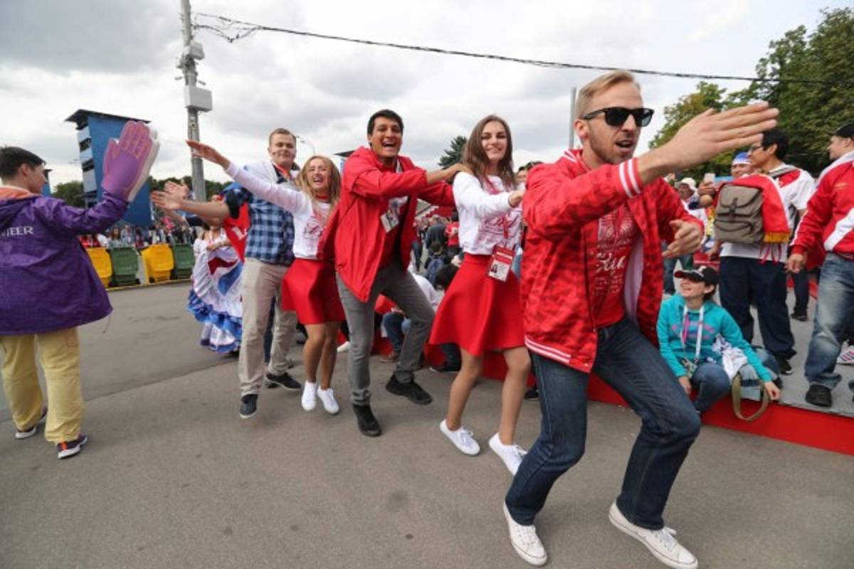 ¡AMBIENTAZO! Así se vive la previa de la inauguración del Mundial de Rusia