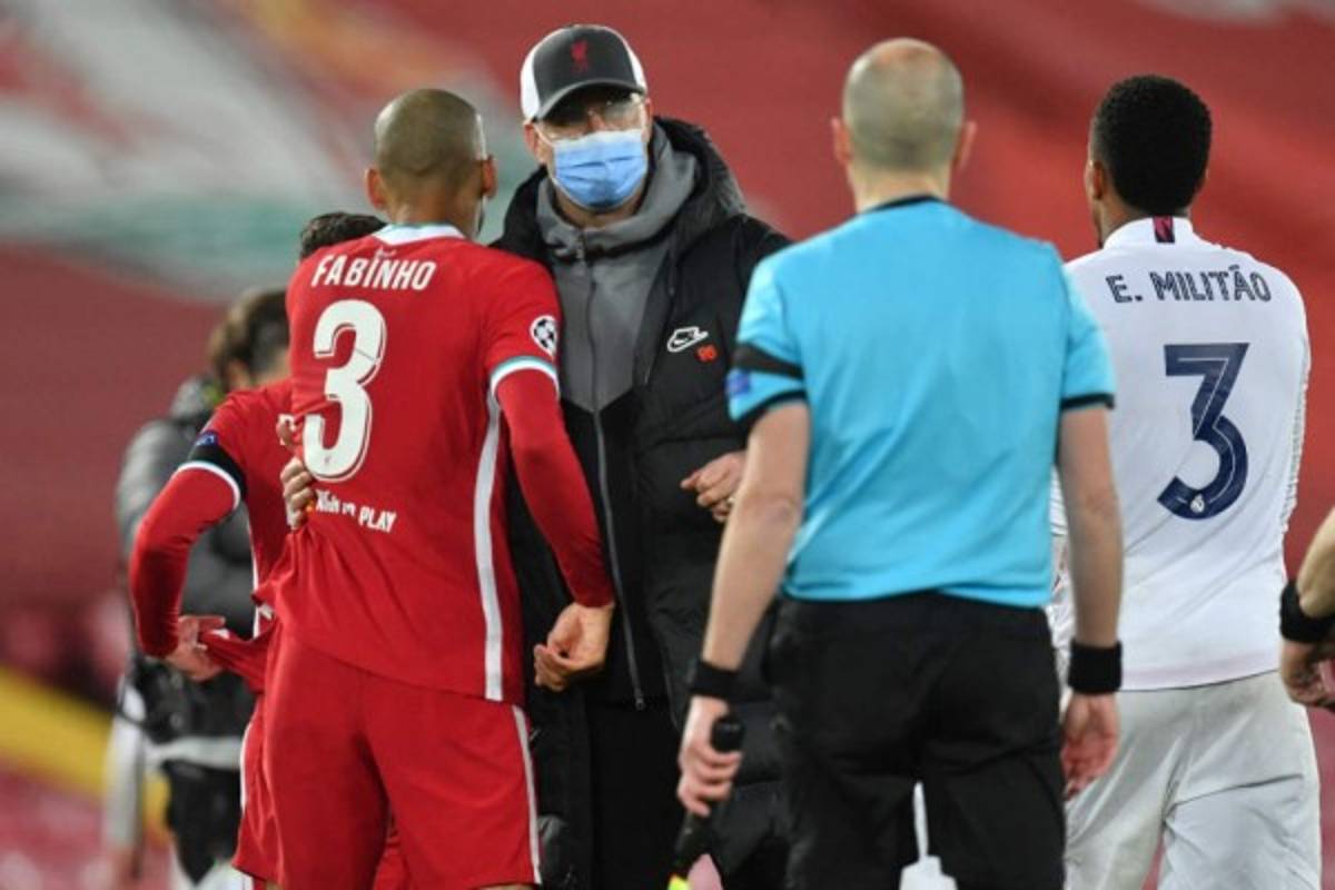 Lo que no se vio: La impactante foto del tobillo de Valverde y el festejo del Real Madrid en Anfield