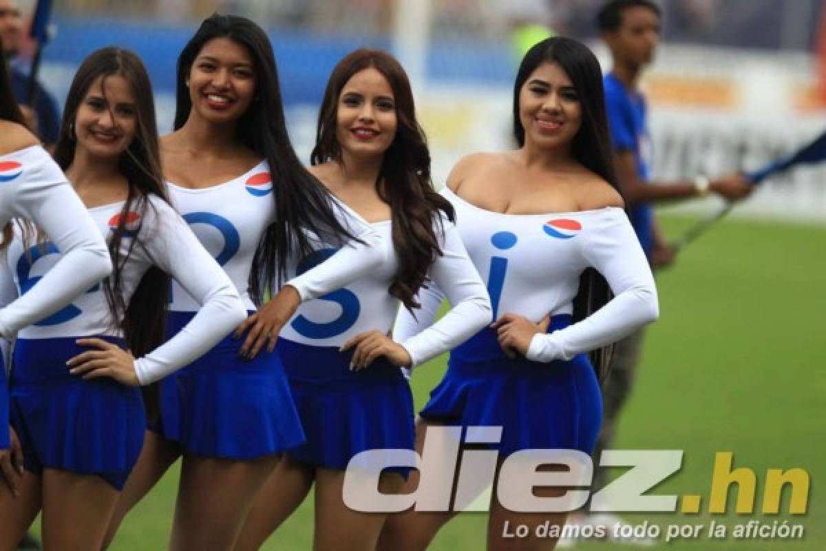 Fotos: La belleza que se hizo presente en el clásico Motagua-Olimpia