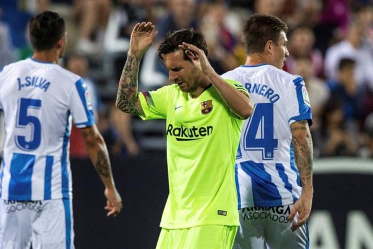 EN FOTOS: Amargura y frustración en el Barcelona, Leganés estalla de felicidad