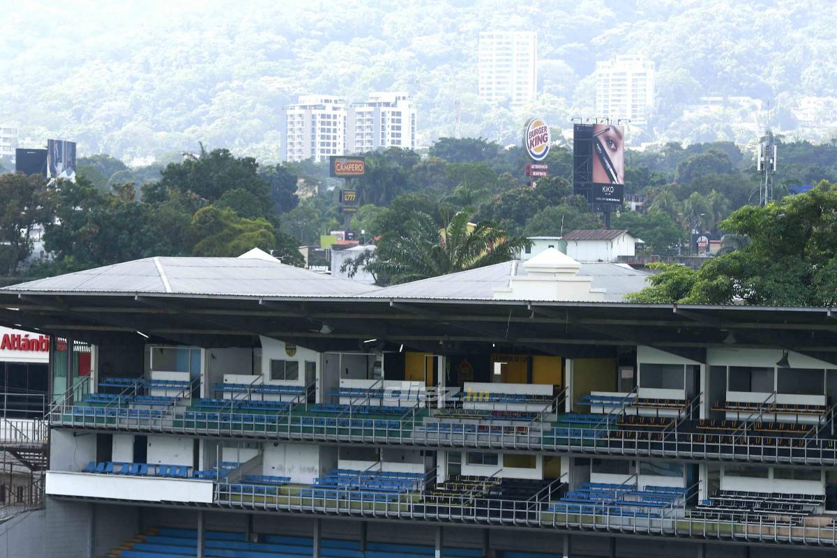 Los rincones del estadio Morazán: Así se encuentra el templo donde se jugará la final Real España - Olimpia