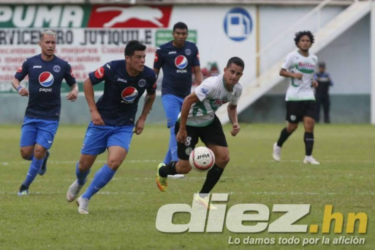 ¡Abatidos! La tristeza de los jugadores del Juticalpa y Wilmer Cruz tras la derrota ante Motagua