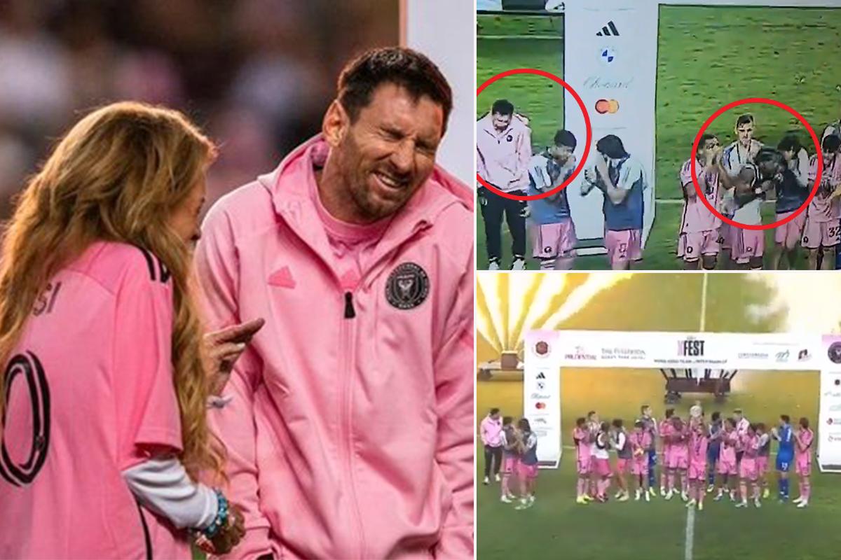 El gran susto que se llevaron Messi y David Ruiz tras la victoria del Inter Miami en Hong Kong