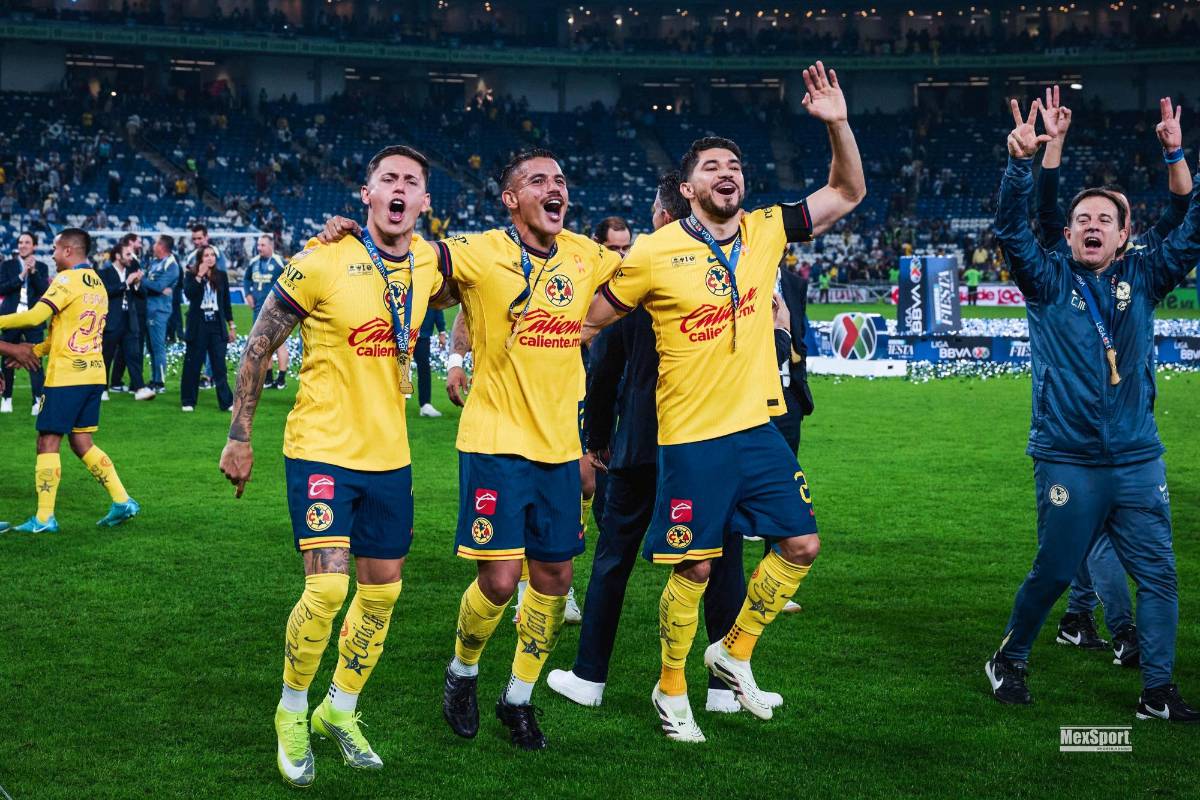 La fiesta del América tras conquistar el tricampeonato y hacer historia en la Liga MX: sacaron los “pasos prohibidos”