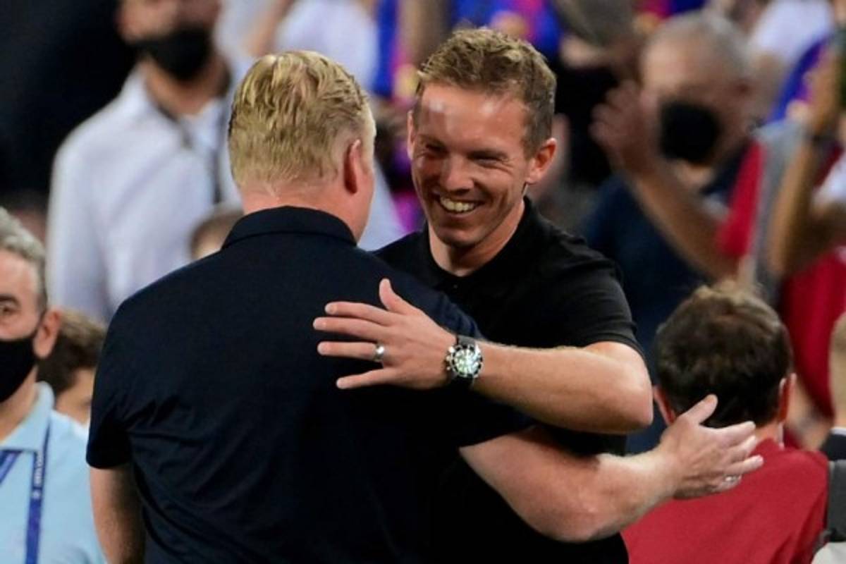 Las imágenes de la impotencia en Barcelona tras la paliza: Silbidos, Jordi Alba, abatido ¿y Piqué?