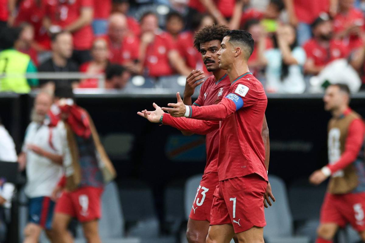 Caos en Portugal por Cristiano: Joao Neves, una foto fake y Georgina responde