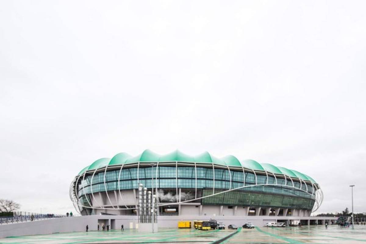 ¡INCREÍBLE! El imponente estadio turco que tiene forma de cocodrilo
