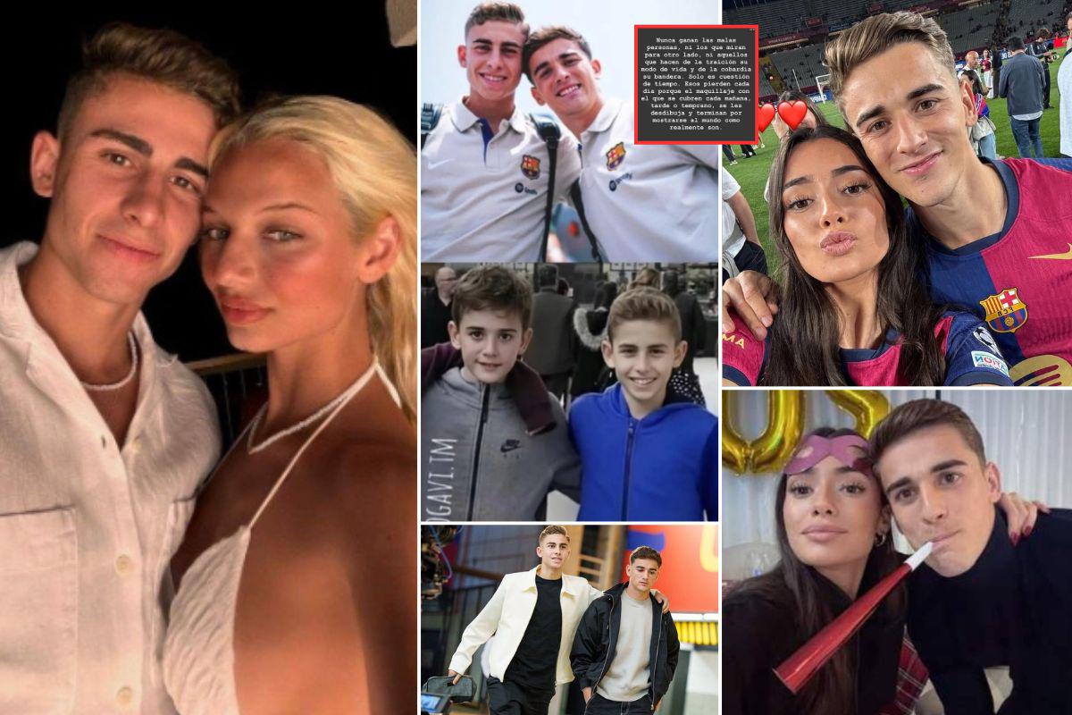 Más polémica en el Barcelona: ¿Gavi y Fermín rompieron su amistad por culpa de sus novias?