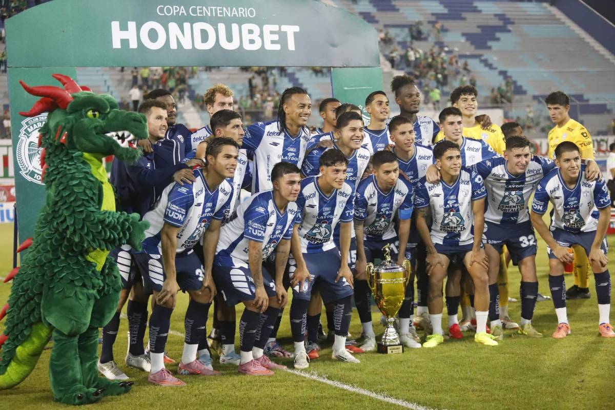 Pachuca se llevó la Copa del Centenario de Marathón, Keosseián no faltó y también hubo bronca en el juego