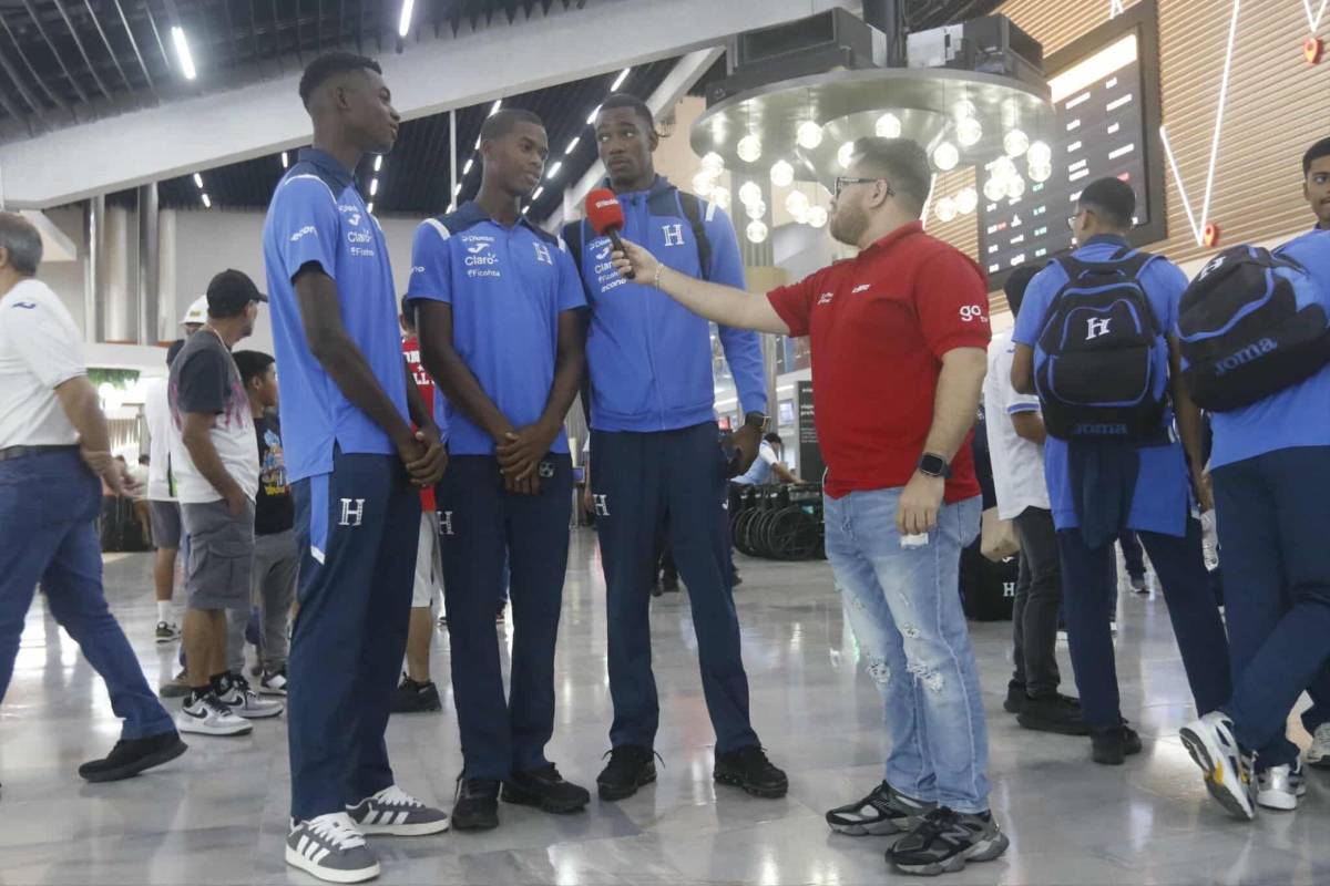 ¡Con el sueño intacto! La Sub-17 de Honduras partió a Qatar para cumplir el sueño de jugar una Copa del Mundo