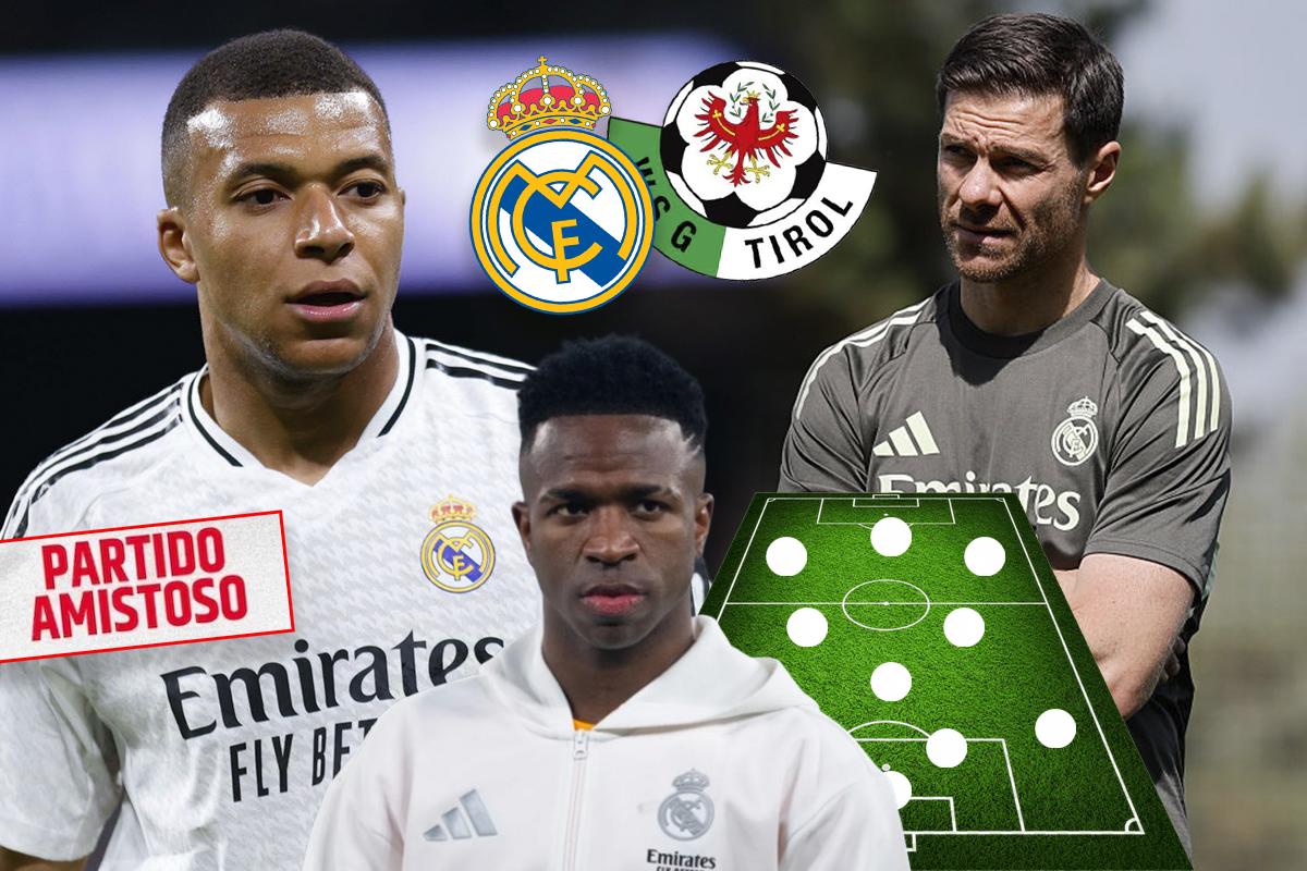 Xabi quiere una goleada: alineación del Real Madrid para su último partido de pretemporada en Austria